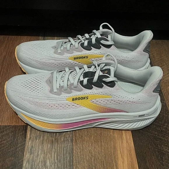 SUPER EUC!! 9 WIDE* Women’s GHOST 17 Brooks Running Shoes Size 9 WIDE* - Picture 3 of 14